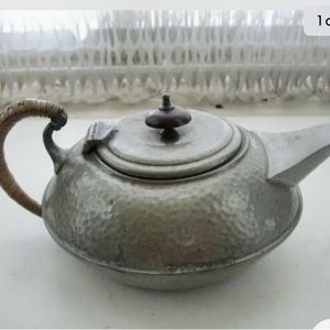 Antique, Rare Craftsman Sheffield Pewter Teapot